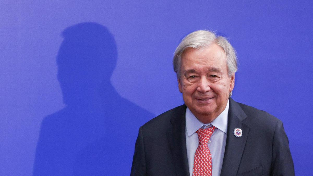 There is no such thing as a ‘UN map with borders’: UN Secretary General Antonio Guterres