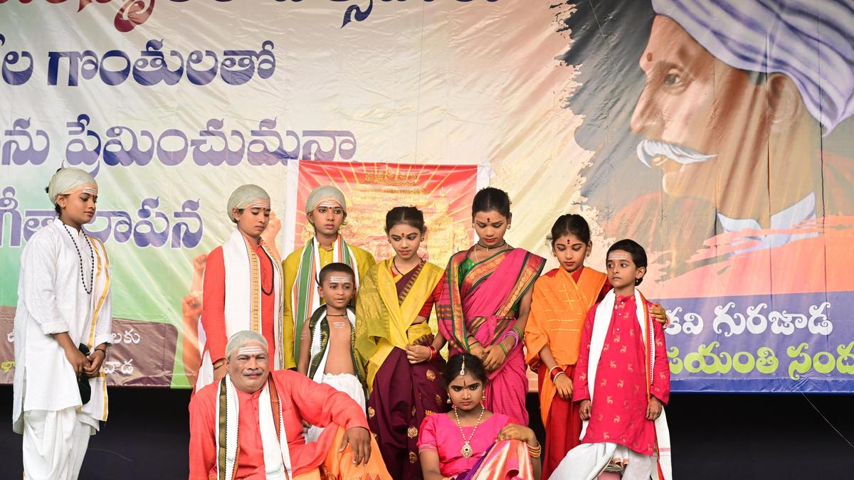 Cultural performances mark Mahakavi Gurajada’s 164th birth anniversary in Vijayawada