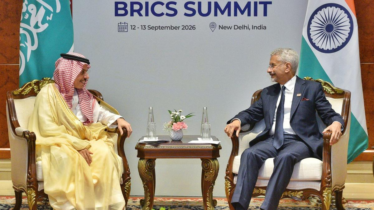 Jaishankar holds talks on West Asia conflict with Saudi Foreign Minister