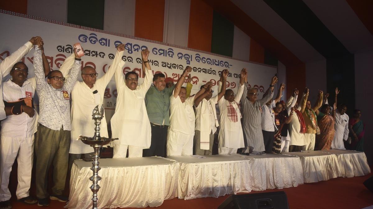 INDIA bloc parties announce Odisha Assembly ‘gherao’ on Sept. 29 over new mining law